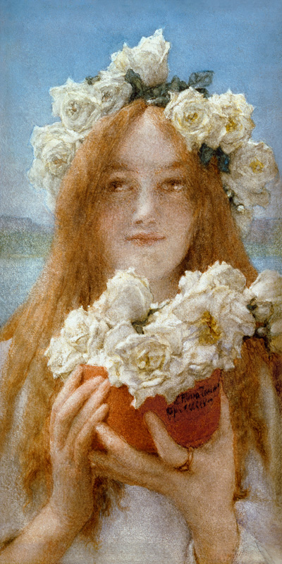 Summer Offering von Sir Lawrence Alma-Tadema