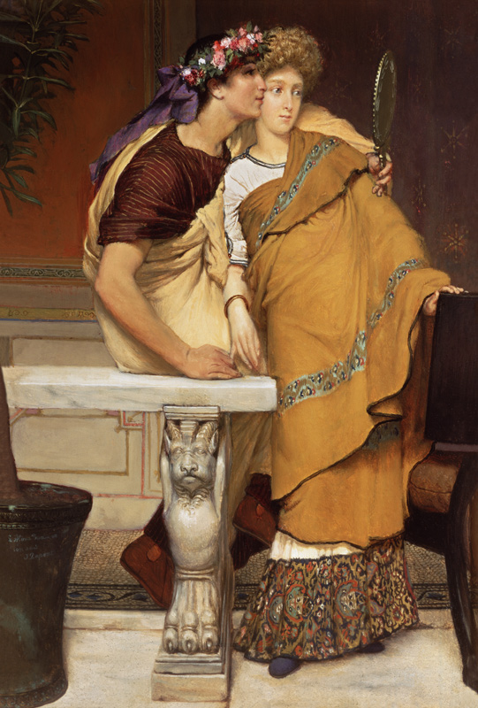 The Honeymoon von Sir Lawrence Alma-Tadema