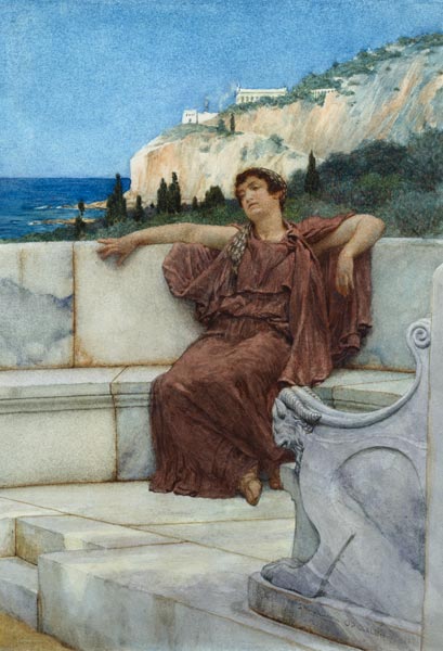 Dolce Far Niente von Sir Lawrence Alma-Tadema