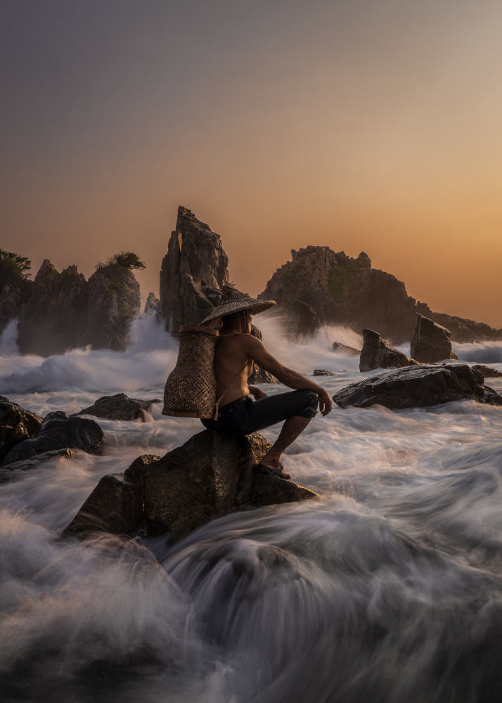 Sunset at Kiluan Bay von Sita Gramich