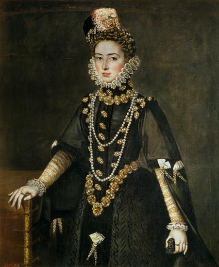 Infanta Catalina Micaela, Duchess of Savoy (1567-97), daughter of Philip II of Spain (1556-98) and I von Sofonisba Anguisciola