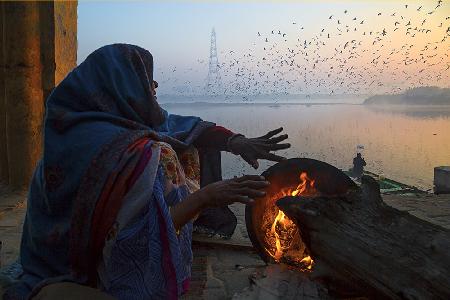 Winter Morning by Yamuna