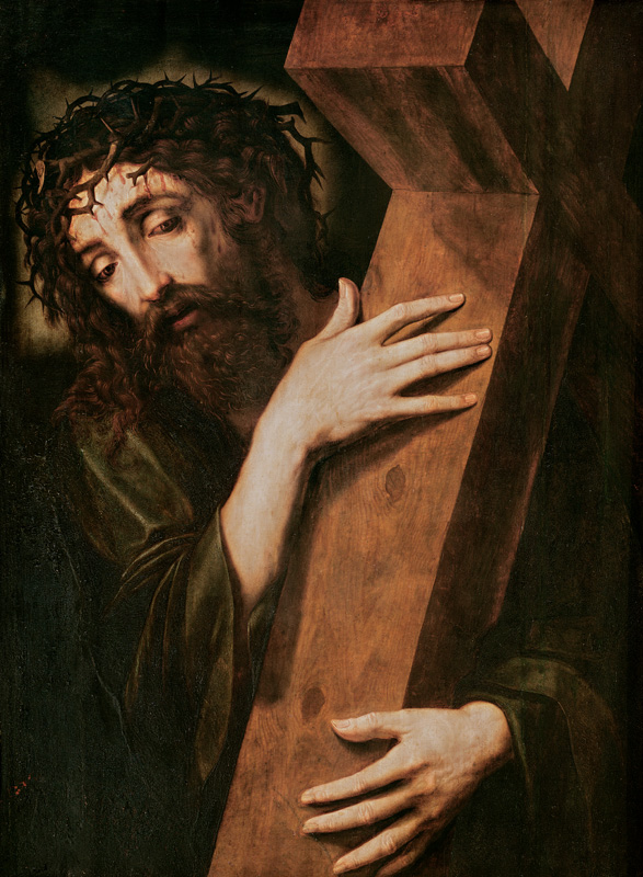 Christ Carrying the Cross von Spanish School