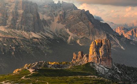 Cinque Torri in the morning