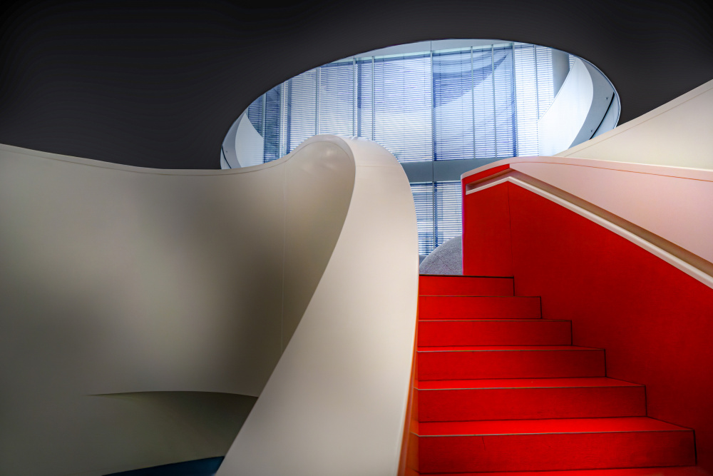 Library staircase von Stephan Rückert