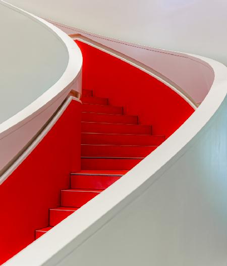 Library stairs