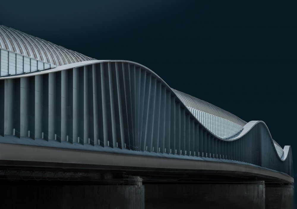 A new bridge for the motorway von Stephan Rückert