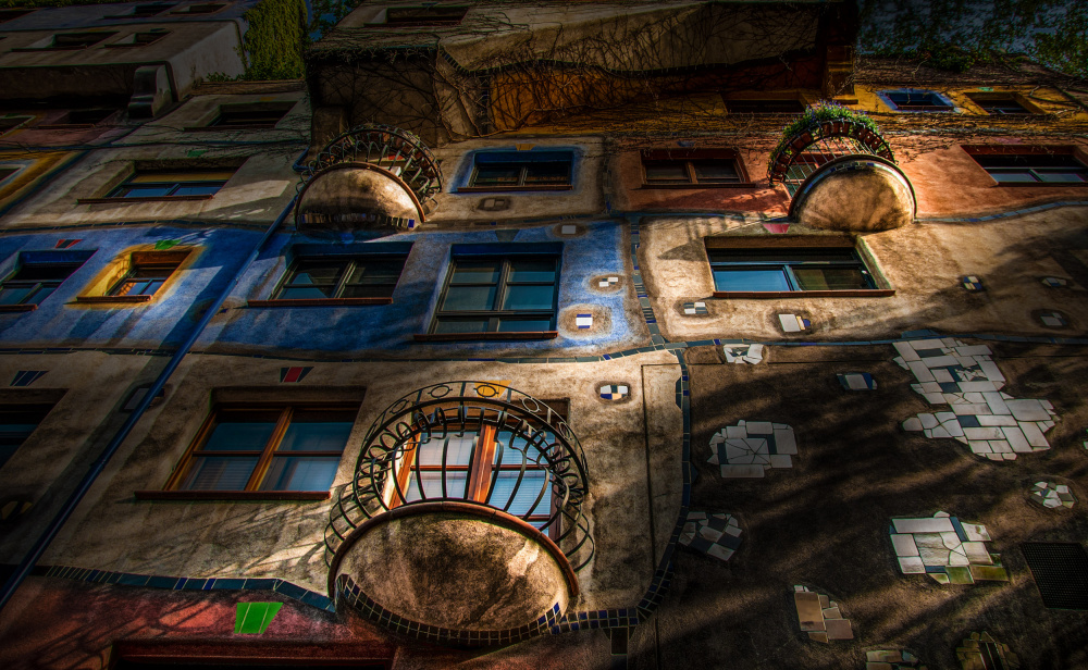 Hundertwasser-House Vienna von Stephan Rückert