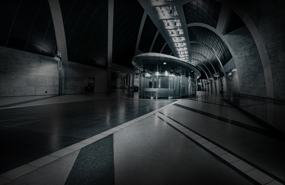 Subway Station Cologne U5 von Stephan Rückert