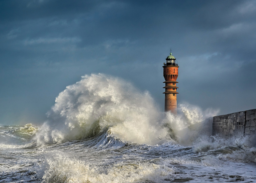 La puissance des vagues von Stéphane Pecqueux