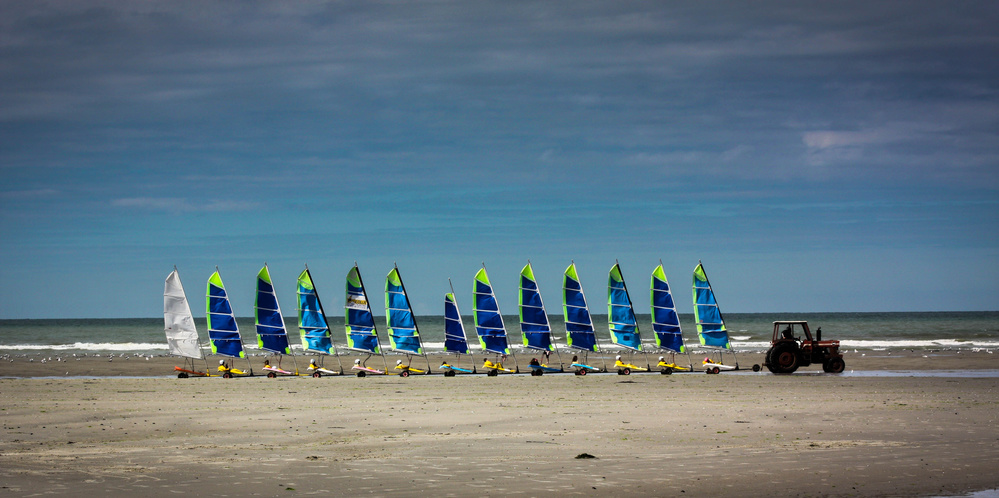 char à voile von Stephanie Kleimann