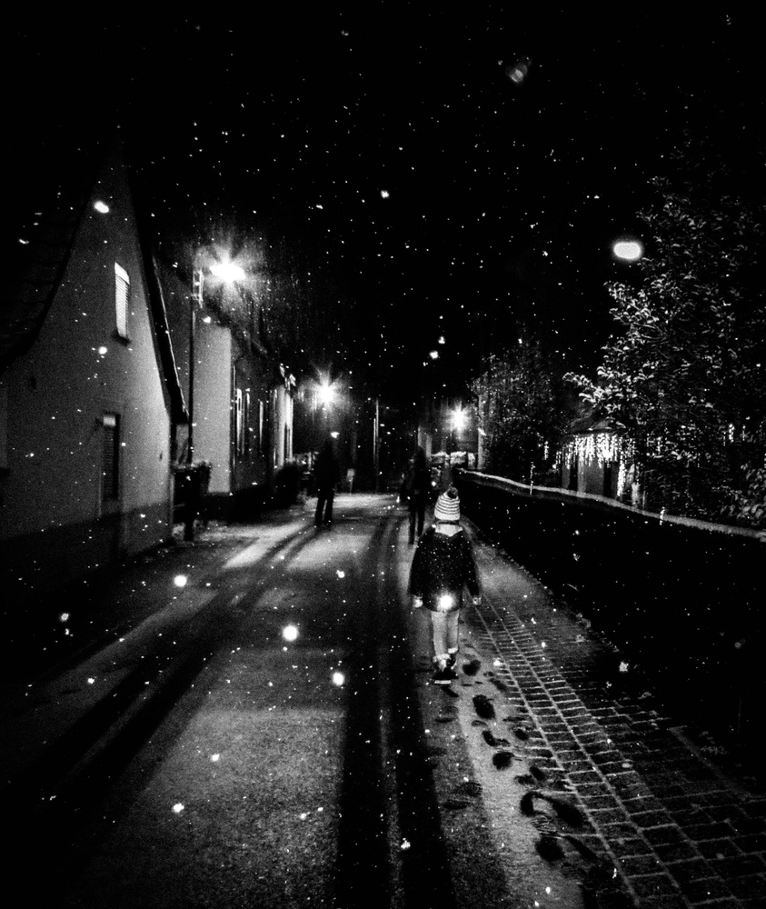 snow by night von Stephanie Kleimann