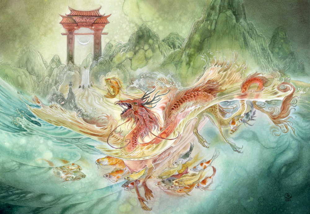 Climbing the Dragon Gate von Stephanie Law