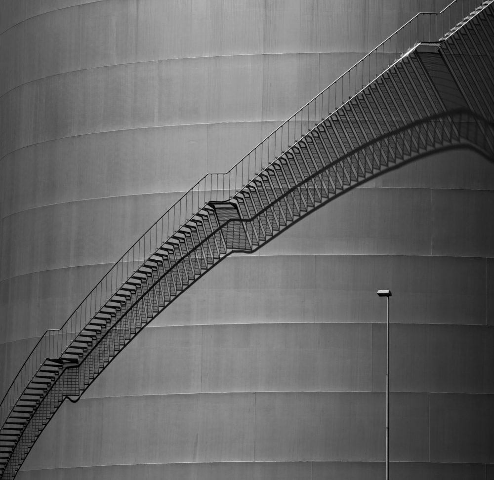 Stair and its Shadows von Streiff Marcel