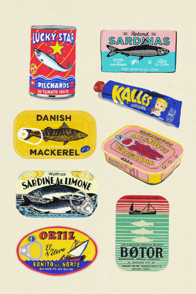 Canned Fish von Studio Mandariini