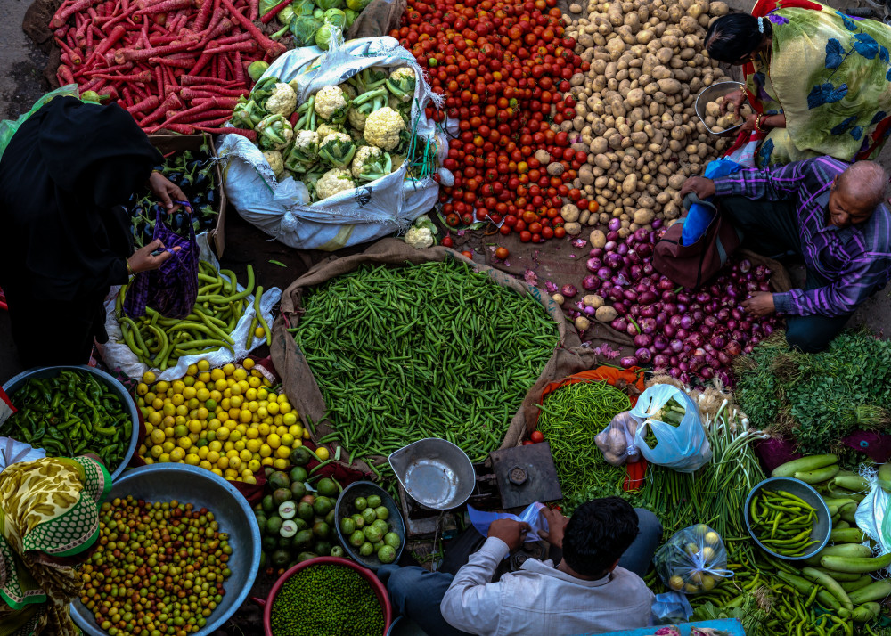 Market day von Susan Moss