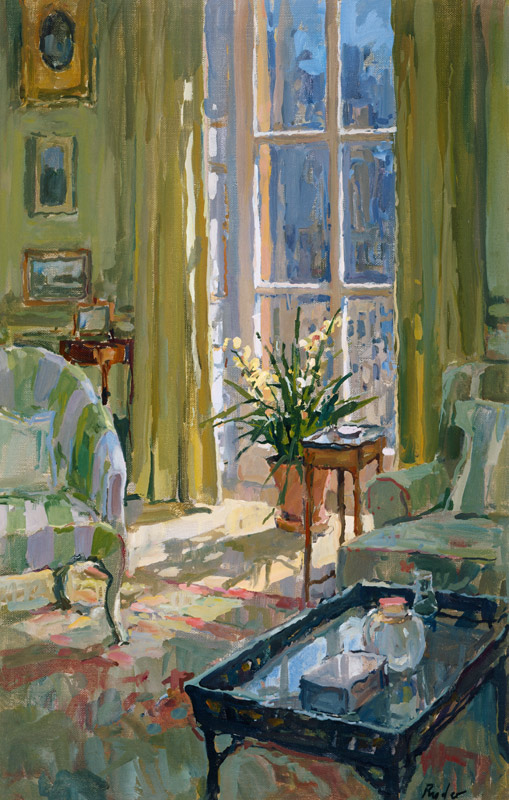 Morning Room with Orchid von Susan  Ryder