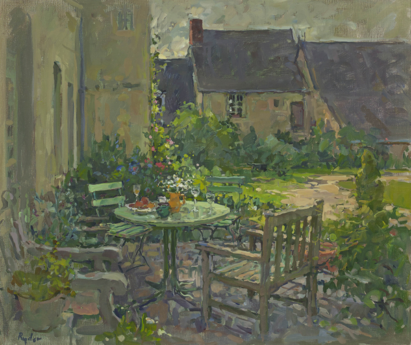 Courtyard Drinks, Champfreau von Susan  Ryder