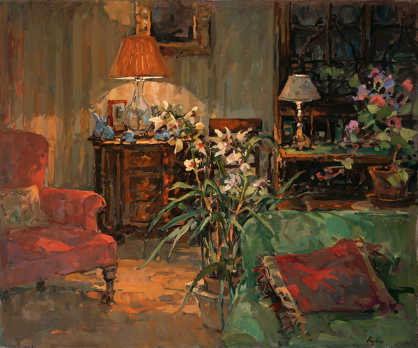 Orchid by Lamplight von Susan  Ryder