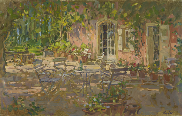 Shaded Table, Le Thor von Susan  Ryder