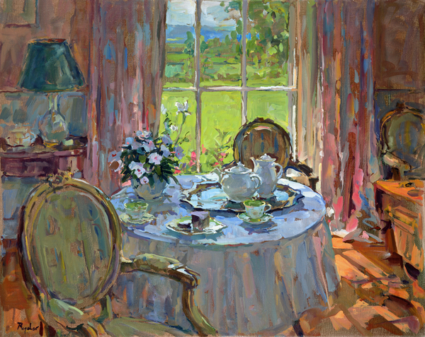 Sunlit Teatime von Susan  Ryder