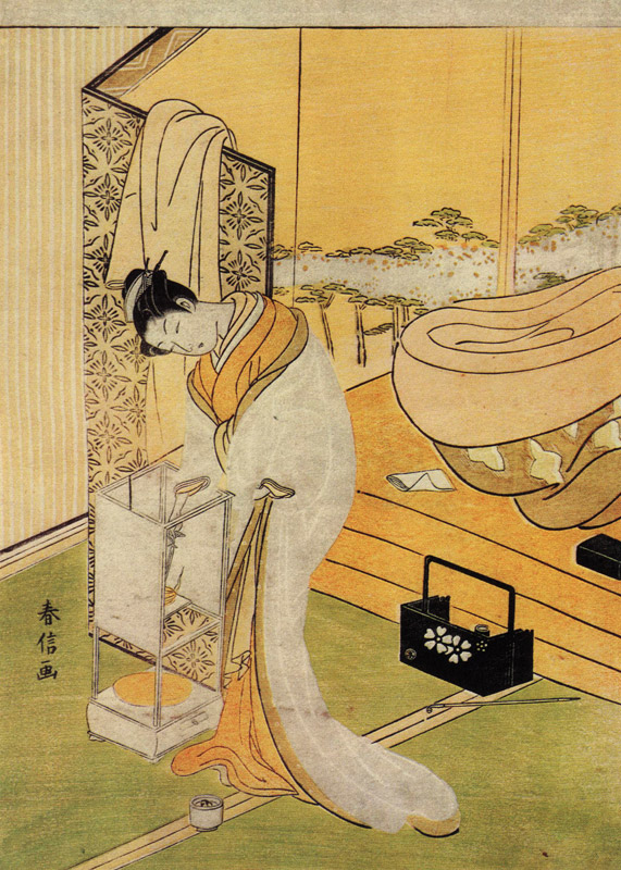 Kurtisane von Suzuki Harunobu