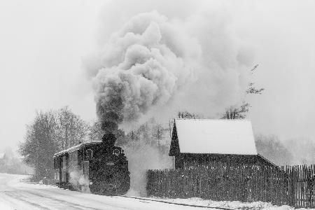 Old train Hutulca