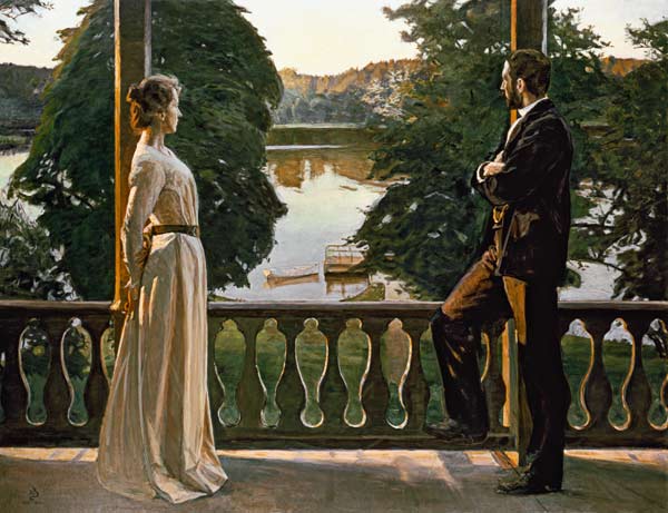 Nordic Summer Evening von Sven Richard Bergh