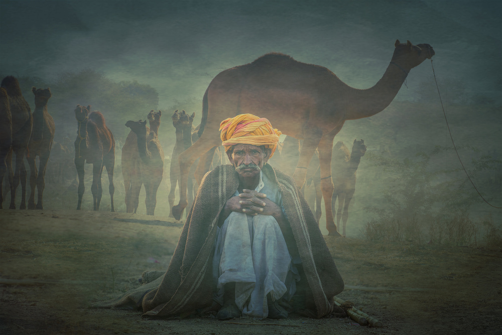 Old Rajasthani man IAAP von Svetlin Yosifov