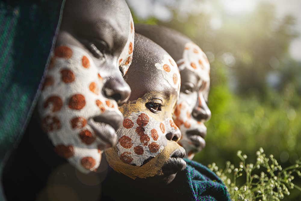 Three Surma,Ethiopia von Svetlin Yosifov