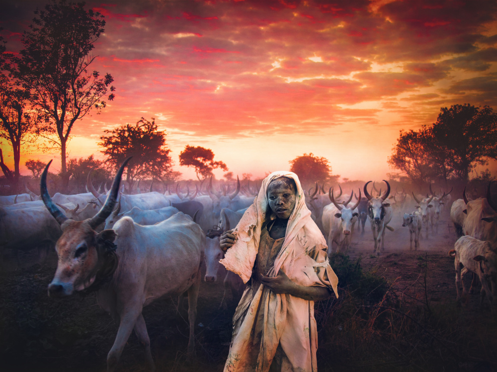 Morning Mundari, South Sudan von Svetlin Yosifov