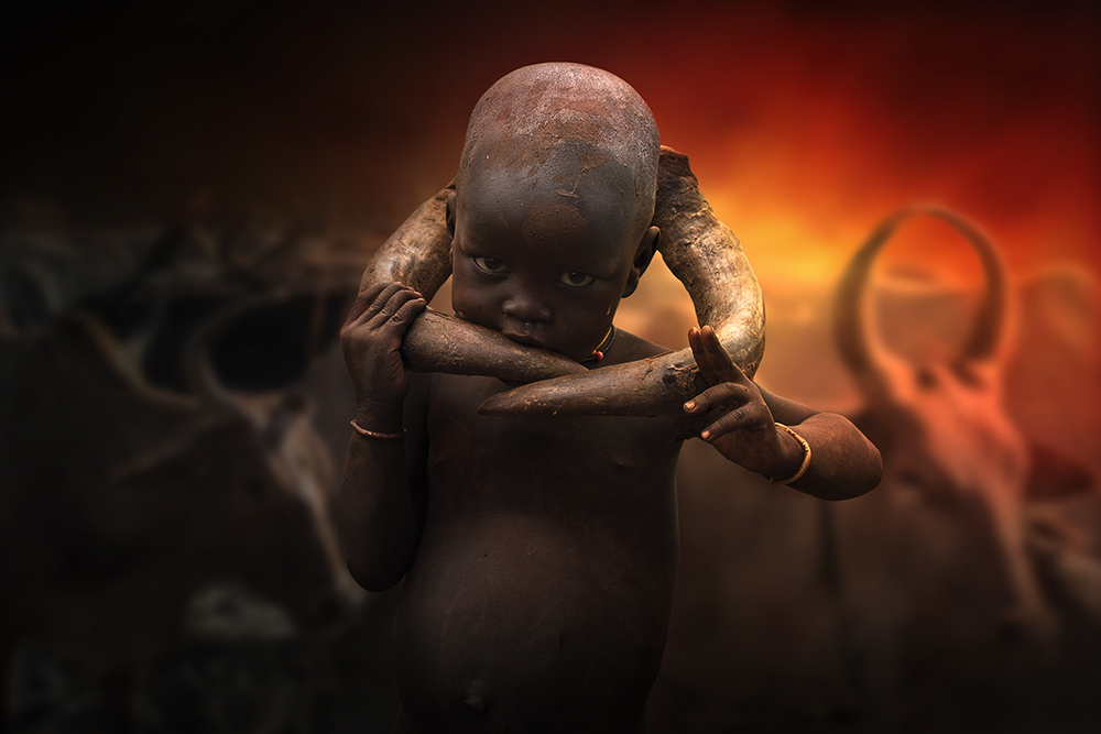 Mursi child von Svetlin Yosifov