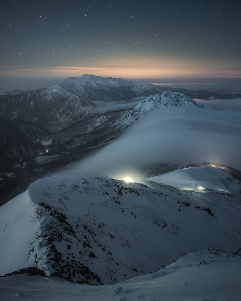 Waterfall at dawn von Taisuke Goto