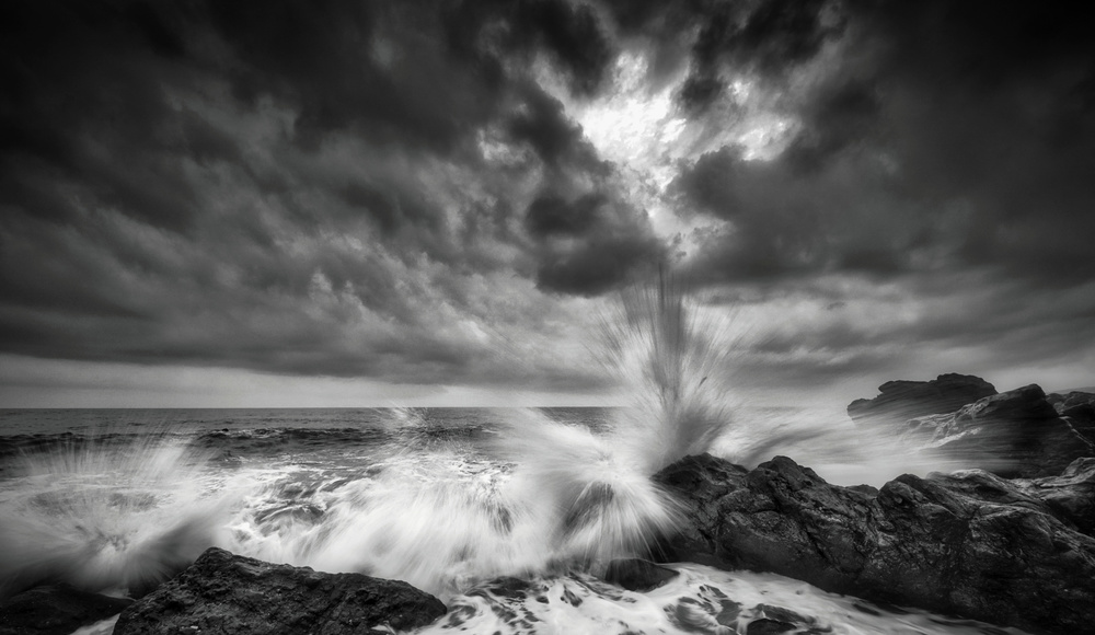 Splash of waves von Takafumi Yamashita