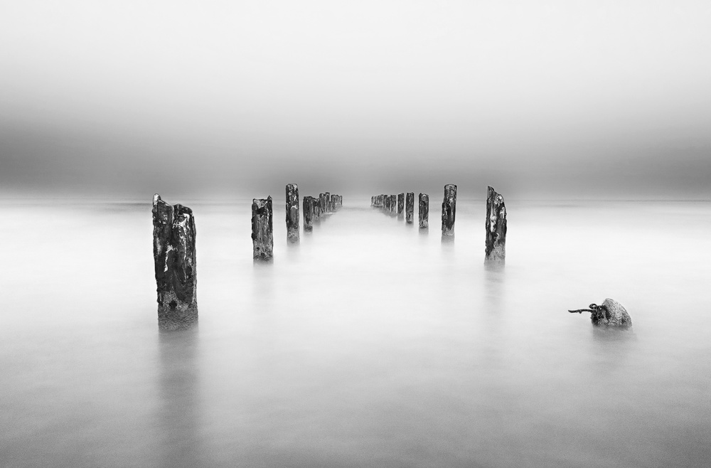 old naples pier von Tamara Cohen