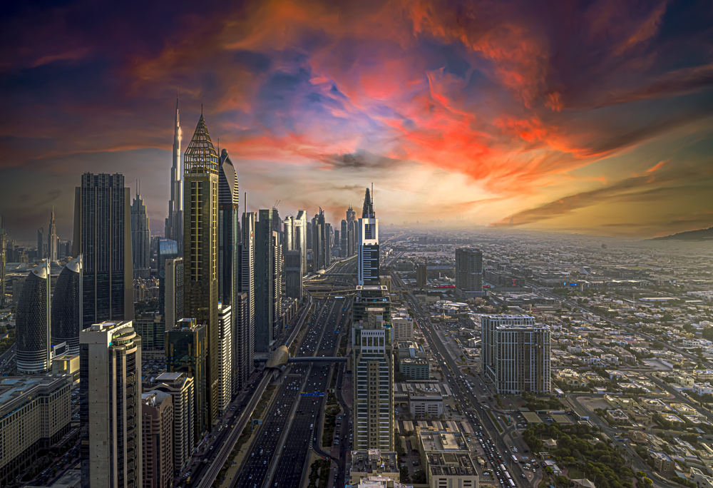 Dubai Above von Tamer Radwan