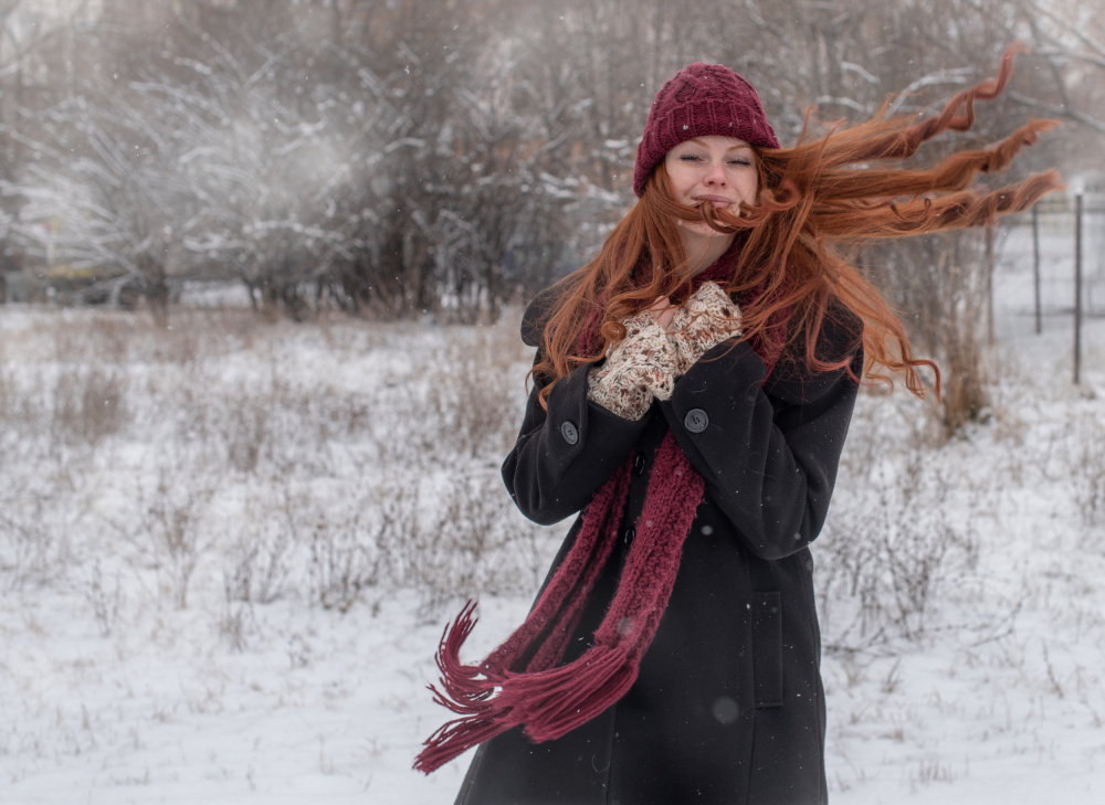 snow girl von Tanya Markova