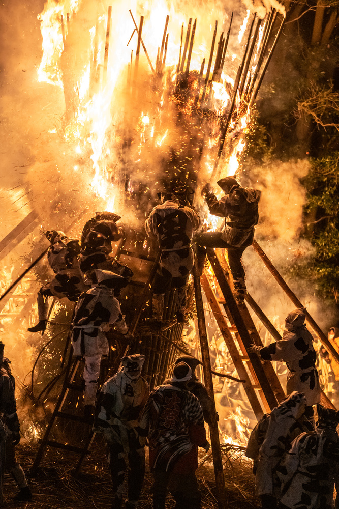 Toba firefestival von Tatsuki Ito