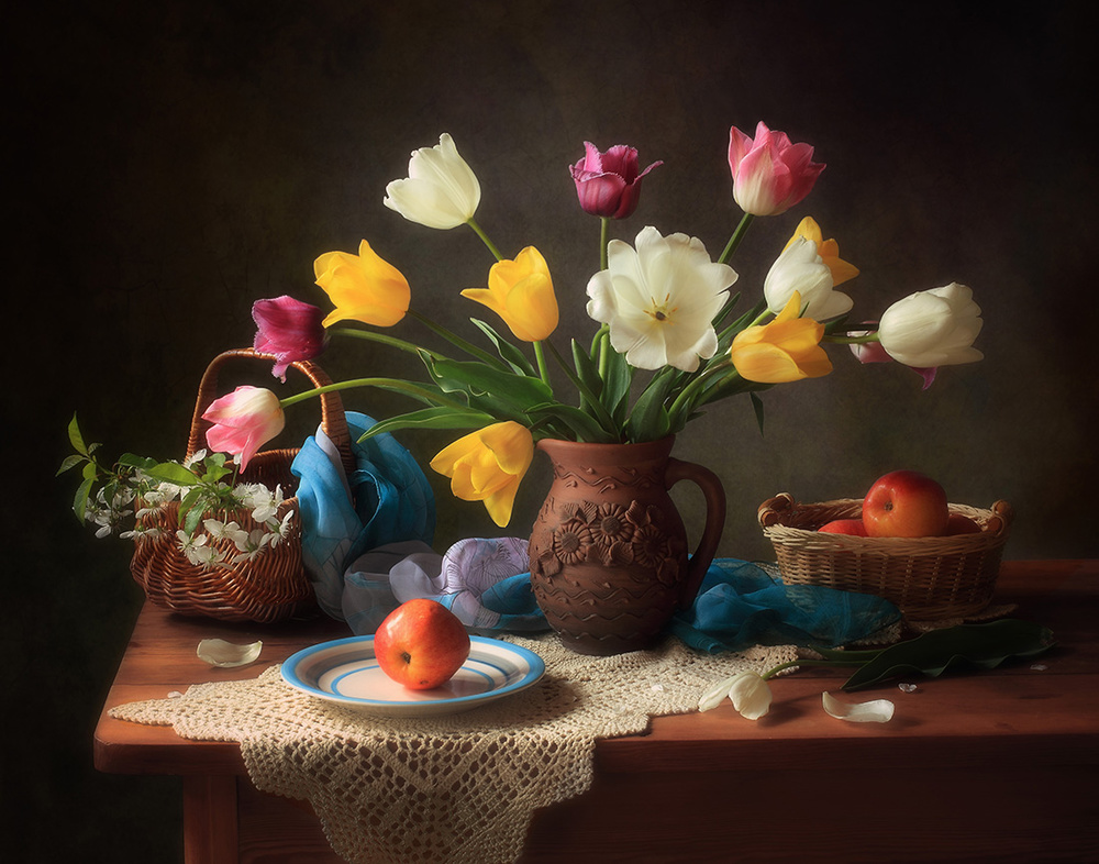 Spring still life von Tatyana Skorokhod