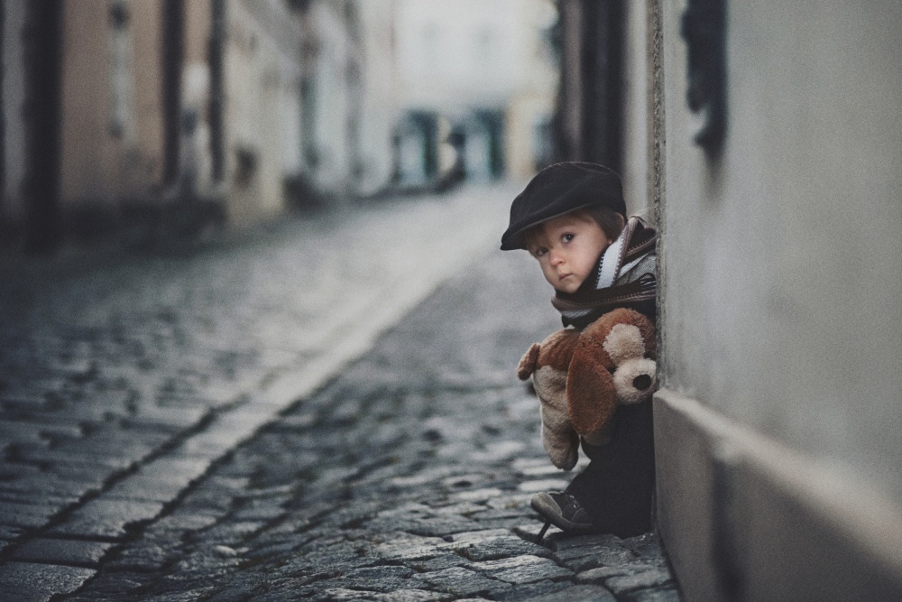 The little lonely boy von Tatyana Tomsickova