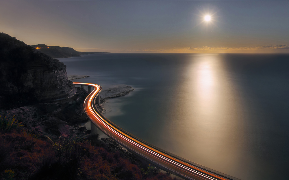 Sea Cliff Bridge von Terry F