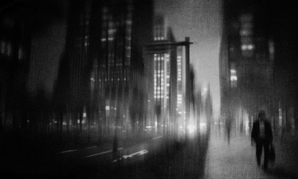 Night street... von Teruhiko Tsuchida