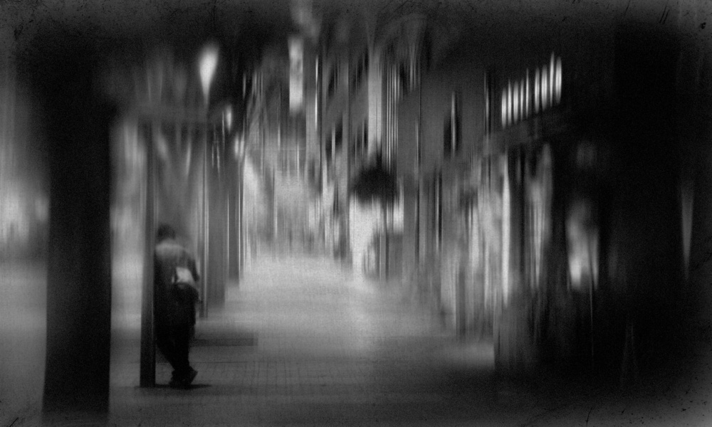 Night street... von Teruhiko Tsuchida