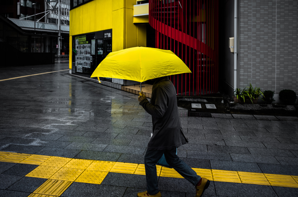 The yellow colors street von Tetsuya Hashimoto