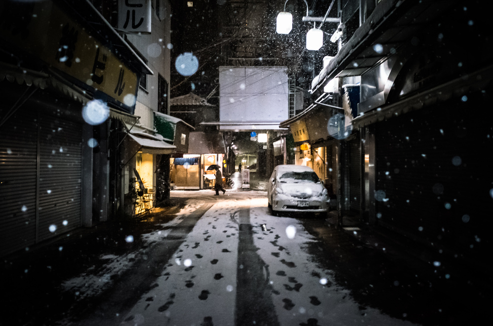 Snowy Town von Tetsuya Hashimoto