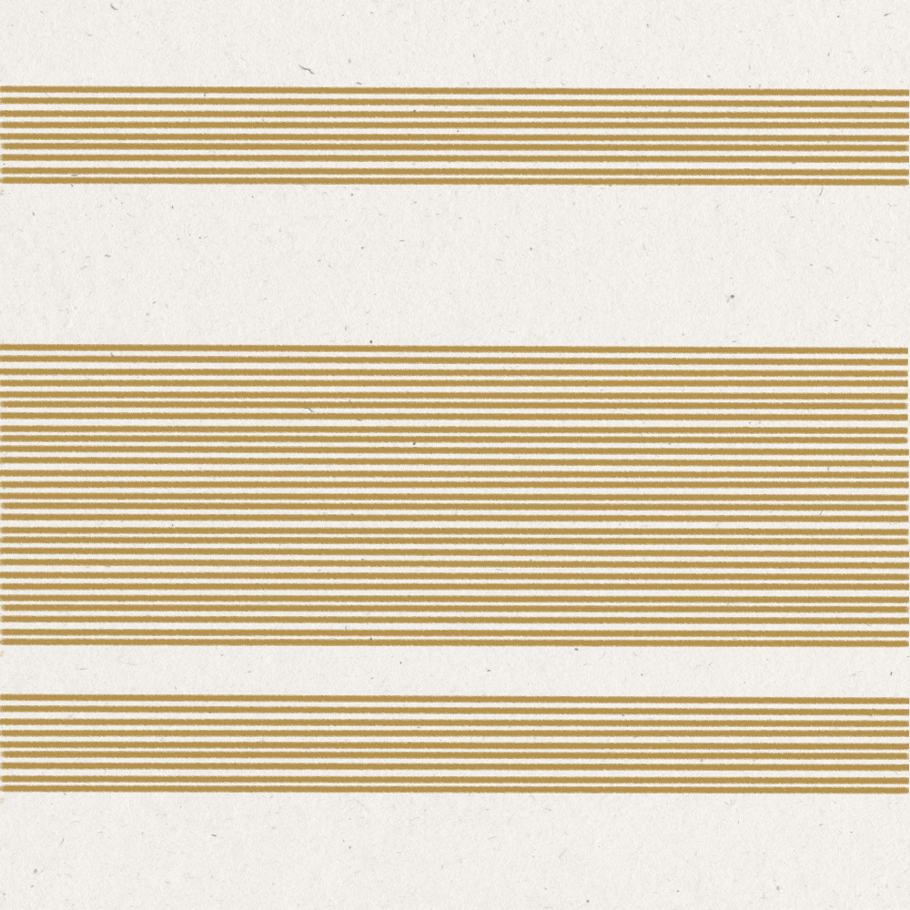 Simple Yellow Lines Pattern von THE MIUUS STUDIO