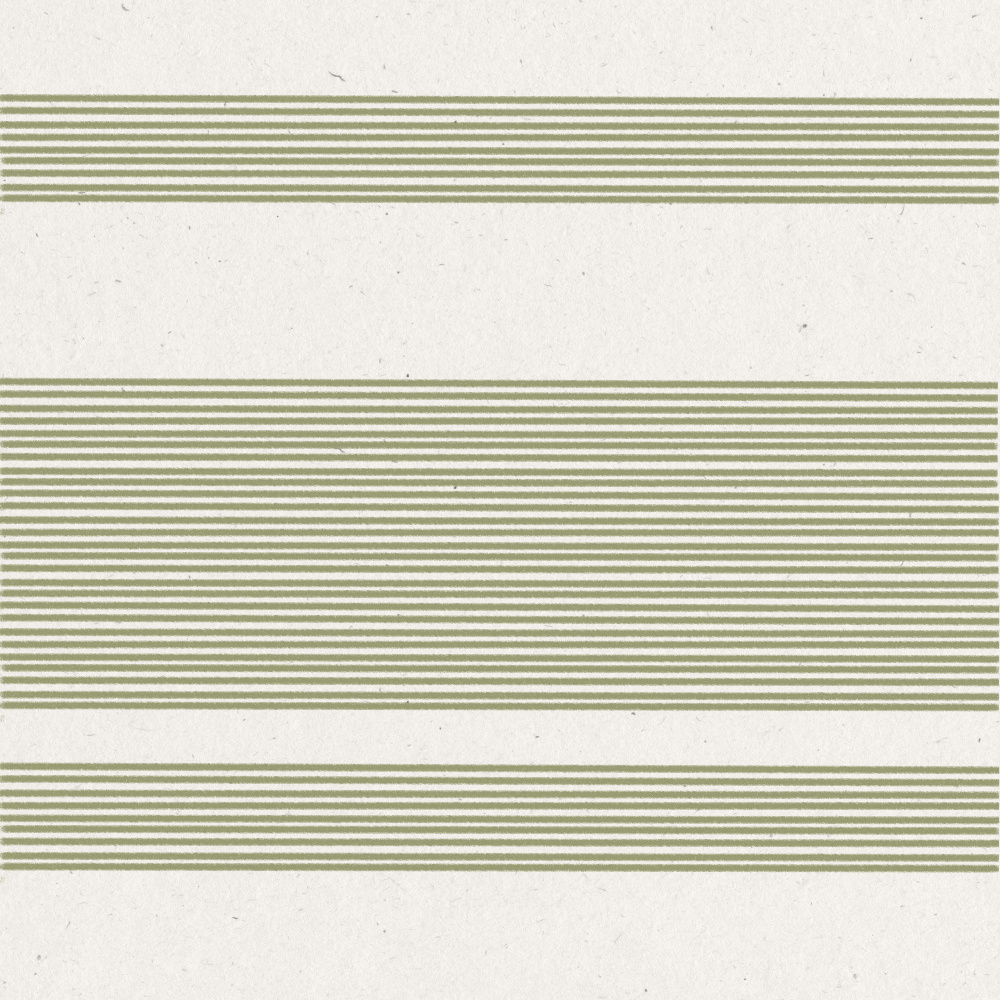 Simple Green Lines Pattern von THE MIUUS STUDIO