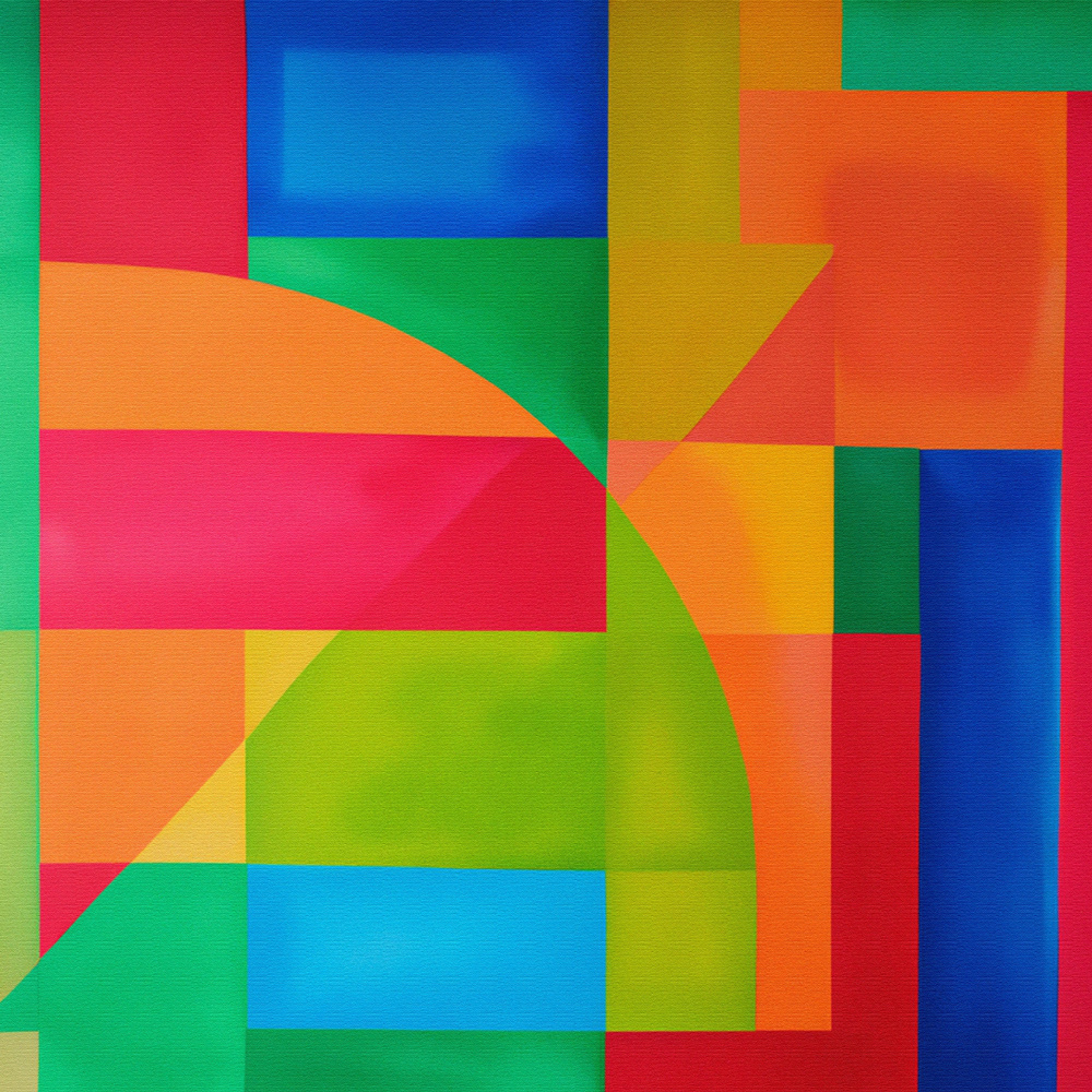 Modern Vibrant Painting No.6 von THE MIUUS STUDIO