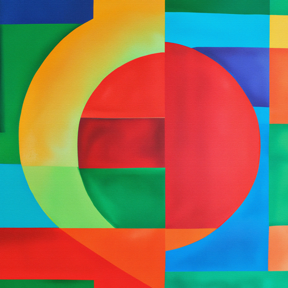 Modern Vibrant Painting No.7 von THE MIUUS STUDIO