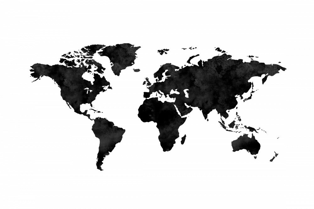 World Map No.1 von THE MIUUS STUDIO